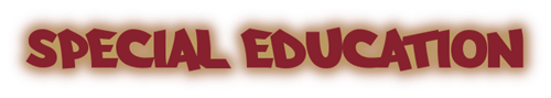 SPECIAL EDUCATION IN CRIMSON AND GOLD